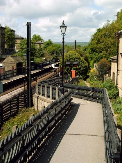 Saltaire Railway Station.